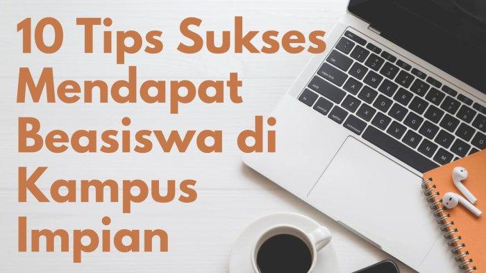 Cara Mendapatkan Beasiswa di Kampus Top